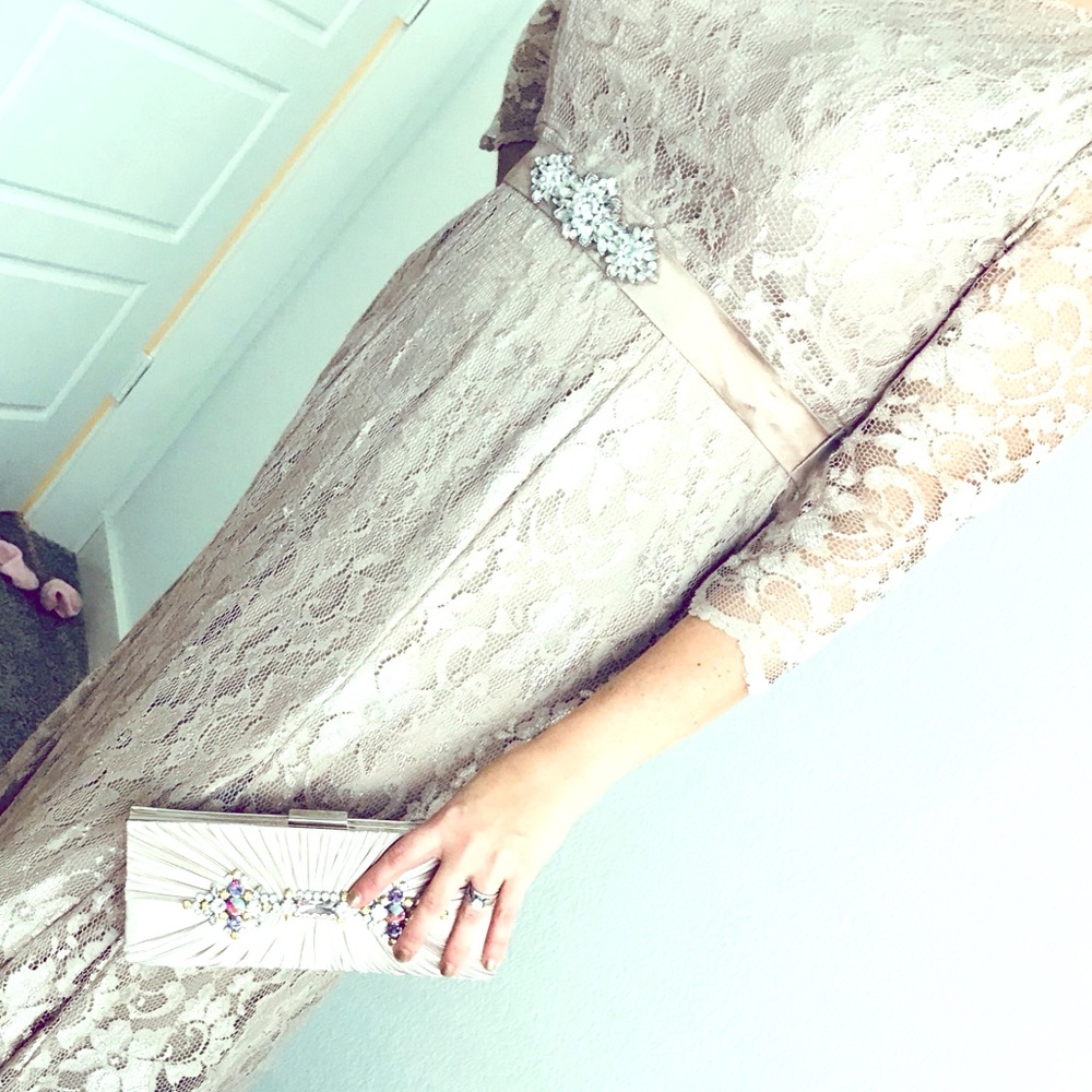 Lace gown